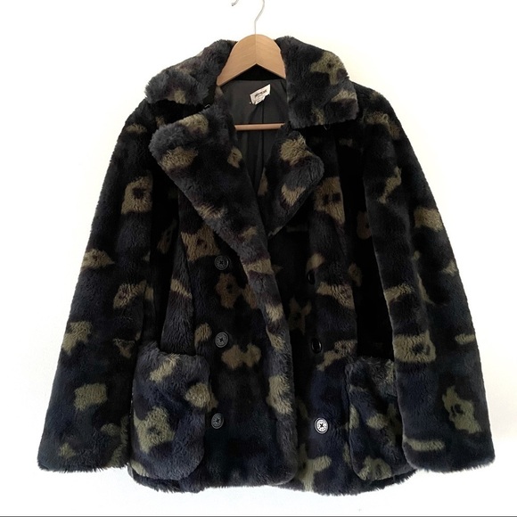 Zadig & Voltaire Miles Leo Faux Fur Coat Small - Picture 6 of 14